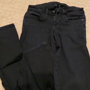 Bebe black jeans skinny cut size 24